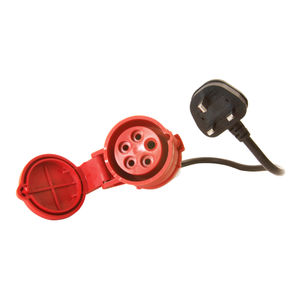 adaptador eléctrico de prueba