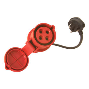 adaptador eléctrico de prueba