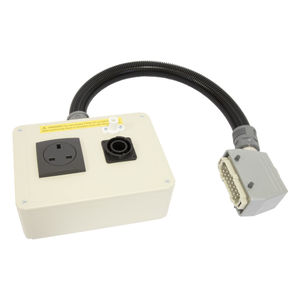 caja eléctrica equipada