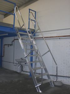 escalera recta
