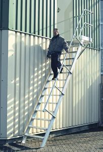 escalera recta
