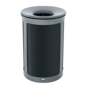 cubo de basura de metal 1