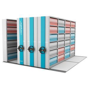 almacén semiautomático vertical