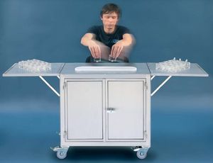 máquina de lavado de aire comprimido