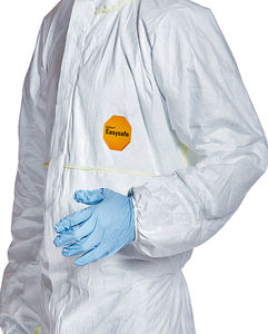traje de trabajo / antiestático / de protección química / de polietileno