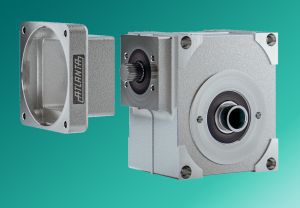 servorreductor de tornillo sin fin / de ejes ortogonales / para servomotor
