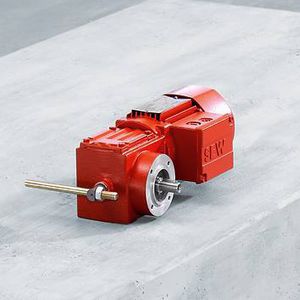 motorreductor de ejes ortogonales / compacto / silencioso / modular