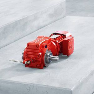 motorreductor monofásico / de tornillo sin fin / de engranaje helicoidal / de engranajes cónicos