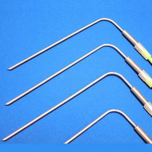 sensor de temperatura Pt100 / RTD / en ángulo / para la industria farmacéutica