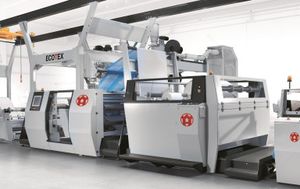 línea de extrusión de recubrimiento