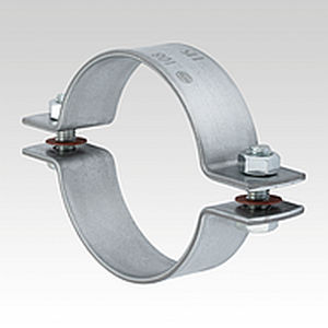 abrazadera para tubo de tornillo / de metal