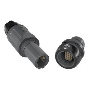 conector de plástico