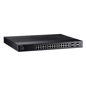 conmutador Ethernet administrable / 28 puertos / 4 puertos de fibra óptica / de nivel 3