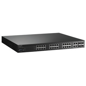 conmutador Ethernet en bastidor / administrable / 20 puertos / PoE