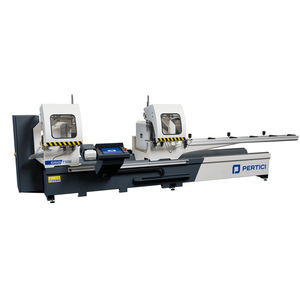 tronzadora doble cabezal para aluminio