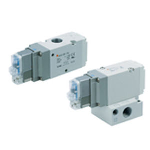 distribuidor neumático de clapeta / accionado por solenoide / de control asistido / de 3 vías