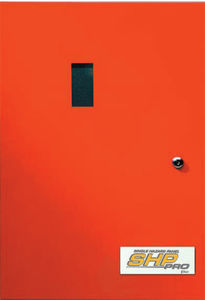 panel de mando para alarma de incendio