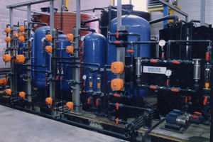 estación de desmineralización de resinas intercambiadoras de iones 1