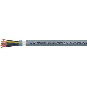 cable eléctrico de gran flexibilidad