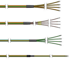 cable eléctrico de datos