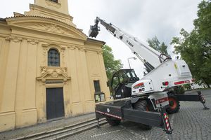 manipulador telescópico giratorio