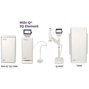 unidad de purificación de agua para laboratorio