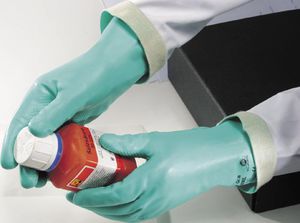 guantes de laboratorio