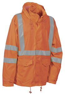 chaqueta de trabajo / impermeable / de alta visibilidad / de poliéster