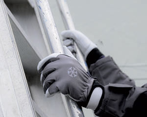 guantes de trabajo / contra el frío / de cuero / para obras de construcción