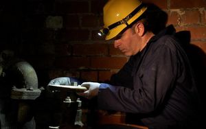 lámpara frontal LED / para zona peligrosa / compacta / ATEX