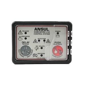 panel de mando para alarma de incendio