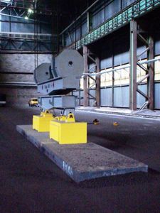 electroimán de elevación con conmutación eléctrica