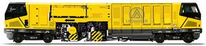 tren fresador de raíles 1