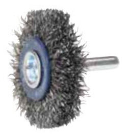 cepillo de disco / de limpieza / de desbastado / de acero