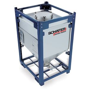 contenedor IBC de metal / para productos a granel / de transporte