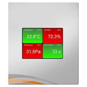 indicador con pantalla táctil