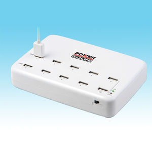 cargador de baterías universal / de mesa / USB / CE