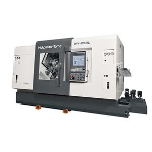 torno CNC / con eje / de corte / de dos husillos
