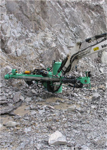 accesorio de horadar para excavadora