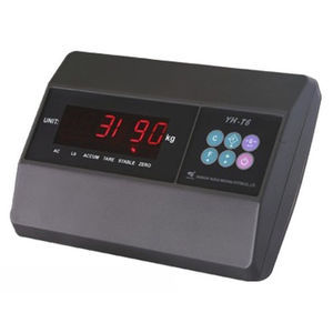 indicador de pesaje con visualizador led