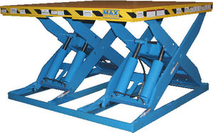 mesa elevadora de doble tijera