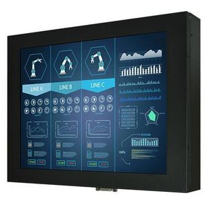 visualizador con pantalla táctil resistiva 1
