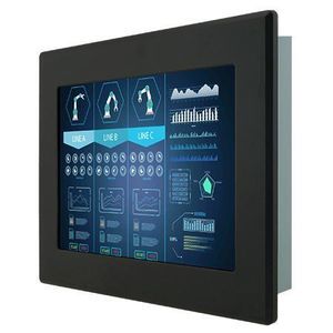 monitor con pantalla táctil resistiva