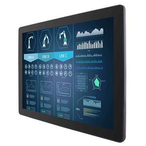 monitor con tecnología capacitiva proyectada