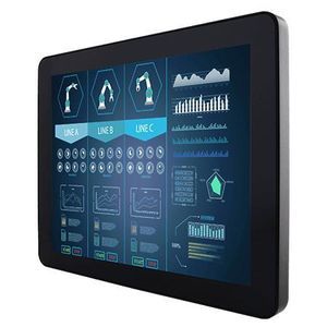 monitor con tecnología capacitiva proyectada
