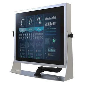 monitor con tecnología capacitiva proyectada
