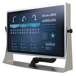 monitor con tecnología capacitiva proyectada