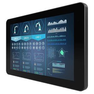 monitor con pantalla táctil multipuntos