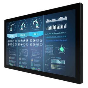 monitor con pantalla táctil multipuntos