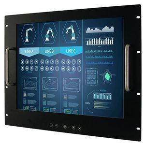 monitor con pantalla táctil resistiva